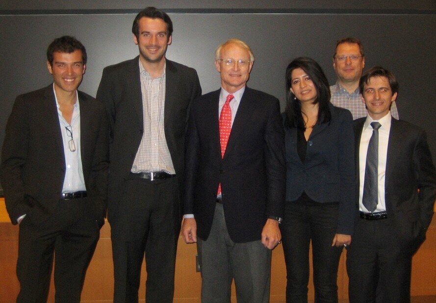 Tronci with Prof. Michael Porter (HBS)